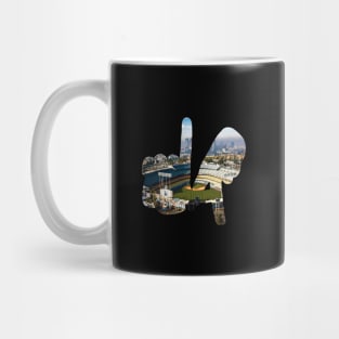 Medium LA Hands, Dodger Stadium v2 Mug